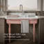 Farmstead 45 In. Top-/Wall-Mount Single-Bowl Workstation Farmhouse Kitchen Sink-90698481