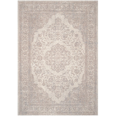 Tapis oriental en coton Spaulding