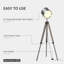 155cm Tripod Floor Lamp