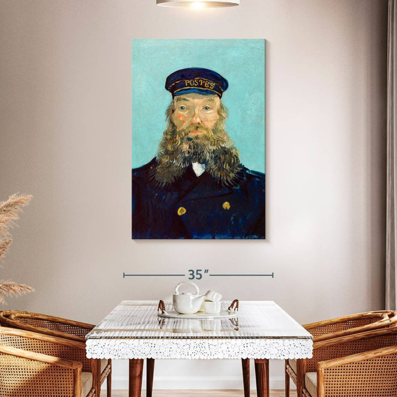 Portrait du facteur Roulin, H 48 po x l 32 po
