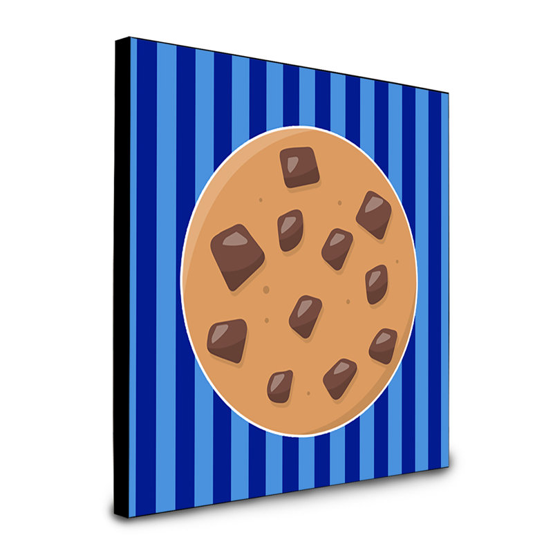 Panneau mural cookie monster art Charmane