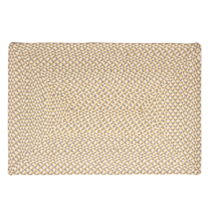 Tapis tressé à la main Tasley, Rectangle 2 pi x 3 pi