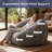 47.2" L-Shaped Bean Bag Chair Memory Foam-123037244