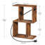 Slim Side Table with Storage