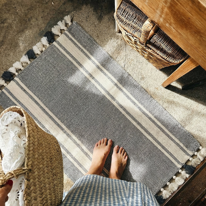 Guilford Bath Rug, Black