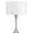 Retro Silver Metal Table Lamp