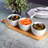 Gibson Ceramic Chips And Dip Platter