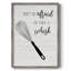 «Take A Whisk», reproduction encadrée - bois massif-1009141474