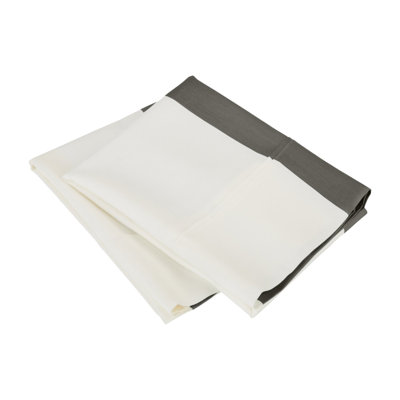  Cotton Blend Sateen Standard Pillowcase 