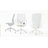 HON Flexion Mesh Ergonomic Office Chair, Titanium Frame, Bark-123244307-123244309