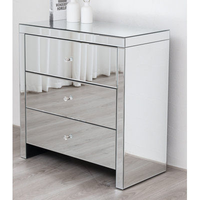 Dajanee 80cm W 3 - Drawer Chest of Drawers