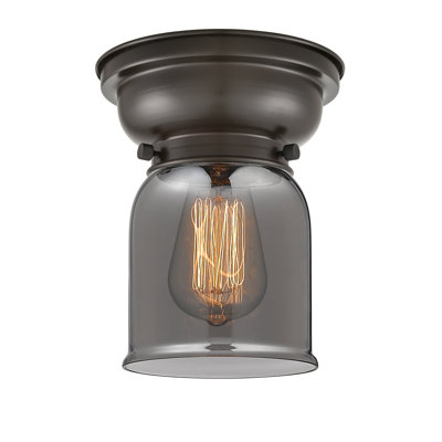 Aditi Bell 1 Light 6" Flush Mount