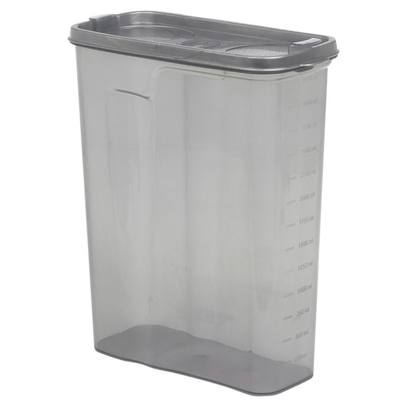 Selina Food Storage Container, Black/Black