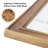 Farmhouse Whiteboard with Wood Frame 24x36in