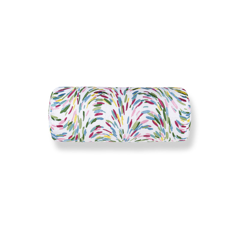 Coussin à broderie fontaine, Printemps