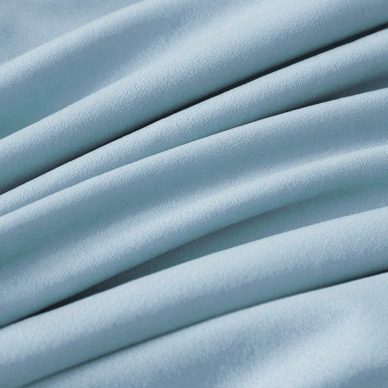 Housse de coussin en velours 18 x 18, Bleu
