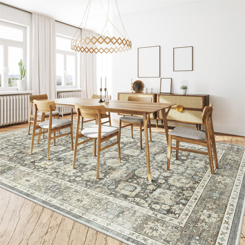 Dezrae Oriental 120cm X 170cm Area Rug