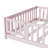 Kolia Full Rubberwood Platforms Bed With Fence and Door-1303332325