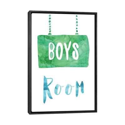 " Boys Room Green & Blue "