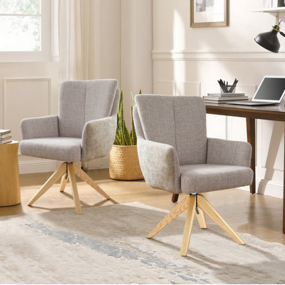 Ensemble de 2 chaises de bureau Bernab