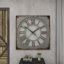 Horloge murale grise Herard