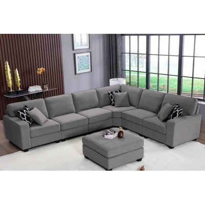 Canapé modulaire 8 pièces Rahyl