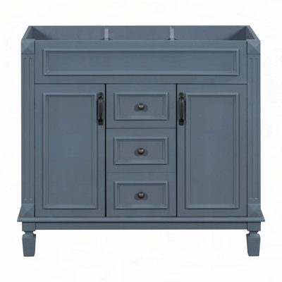 36" Bathroom Vanity without Top Sink, Cabinet only