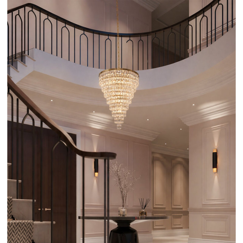 Lustre en cristal 30 lumières Transitional