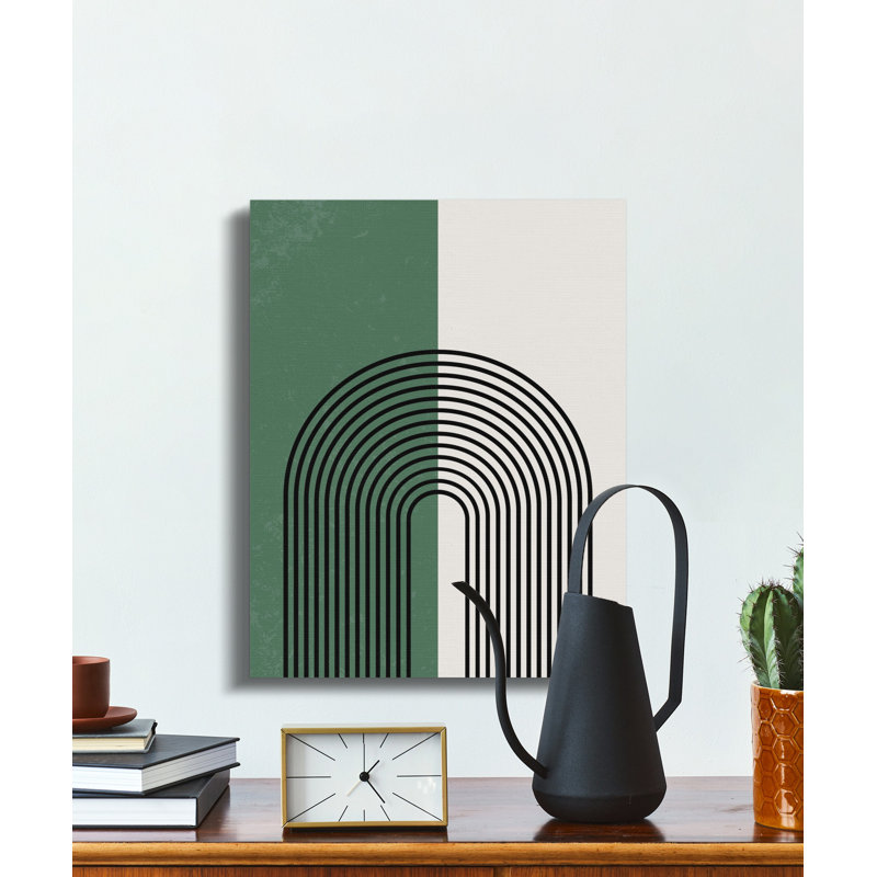 Wrapped Canvas Print Set, Green/White, 76.2 cm H x 60.96 cm W