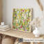 «Botanical Spring», impression florale sans cadre
