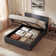 Enya Upholstered Ottoman Bed