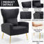 Upholstered velvet armchair-1172453032