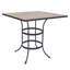 Tables Outdoor Square Bar Table-139493424-139493427