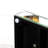 Andreja Mirrored Glass Console Table with Crushed Diamond Inlay