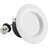 4'' Selectable Color Temperature 9.5 Watt Dimmable Air-Tight LED Retrofit Recessed Lighting Kit