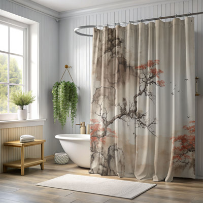 Heritage Wall - Premium Shower Curtain