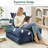 Folding Sofa Bed, Convertible Chair Bed For Adults Home Lounge And Gaming, Comfortable Stylish Design For Apartment Bedroom Living Room-1242901069