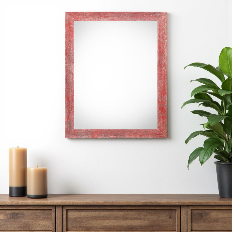Biancha Red Wood Picture Frame, 13" x 19"