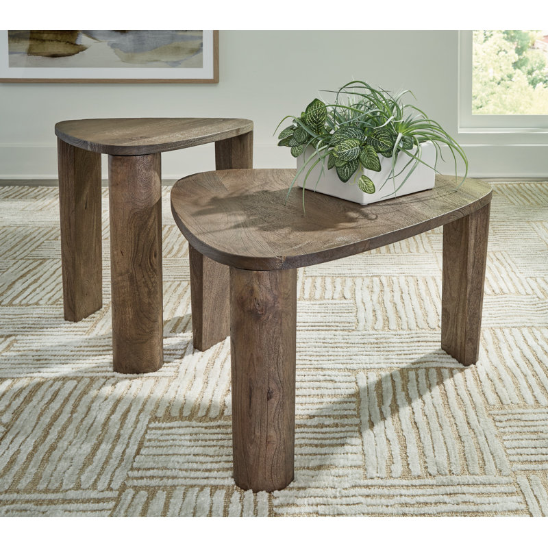 Ensemble de 2 tables basses Joeanna