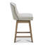 Tabouret de comptoir pivotant 26 po Azena-1425315257-1432902508
