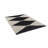 Black & Ivory Modern Area Rug