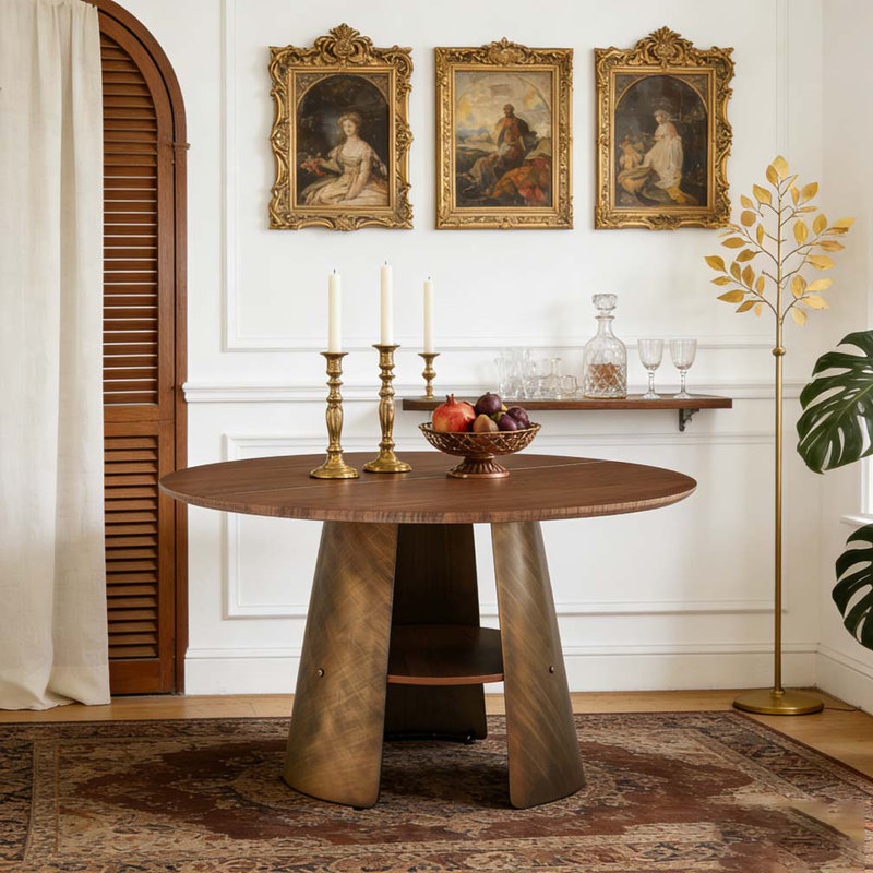 47.25 Inch Round Dining Table