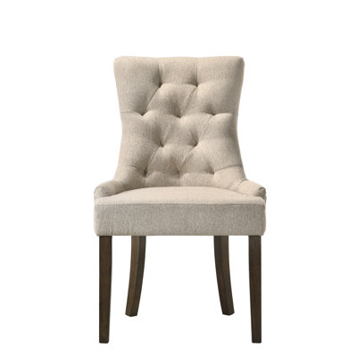 Chaise d'appoint de 2 personnes avec tissu beige et finition chêne vieilli, siège à dossier rembourré, garniture cloutée, coffre sécuritaire de 220 lb, profondeur de siège de 23 po, hauteur de 18 po, coussin en bois d'hévéa et en mousse, dossier, poids