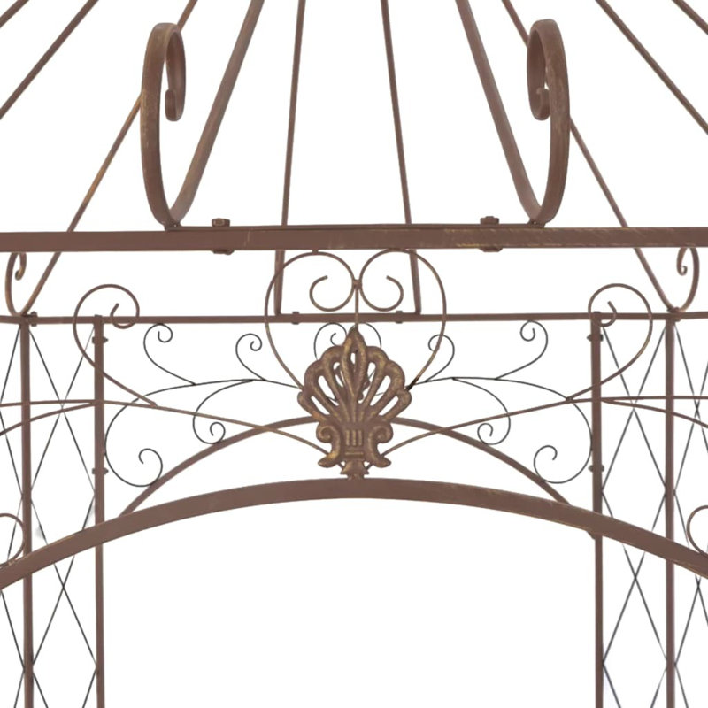 Smethwick 4m x 2.5m Iron Pop-Up Gazebo