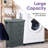 Plastic Laundry Hamper with Handles-2119396431
