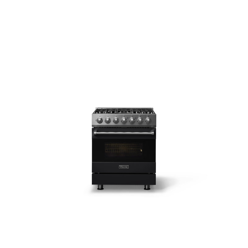 3 Series 30" Self-Cleaning Gas Range, Onyx, Liquid Propane, Gas