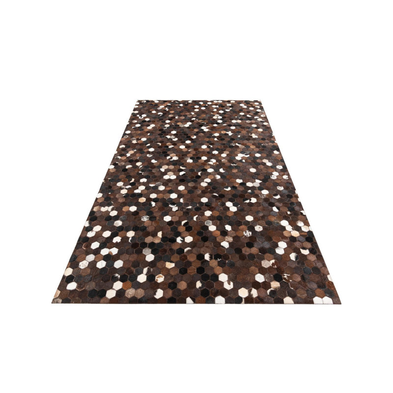 Tapis brun Juliana