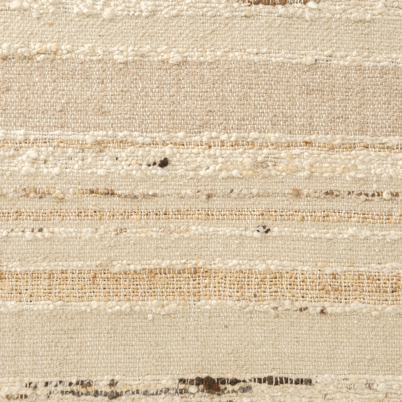 Idra Handwoven Wool Blend Area Rug, Rectangle 5' x 8'
