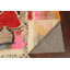 Tapis multicolore noué à la main de conception unique 4 pi 11 po x 8 pi 6 po