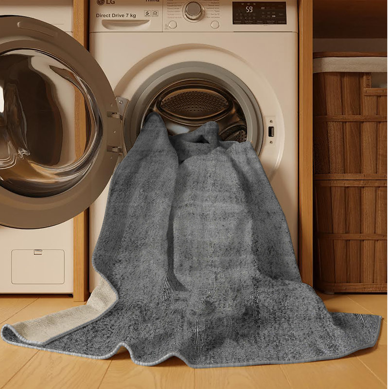 Tapis traditionnel 100% lavable à la machine 3412, Rectangle 8 pi x 12 pi